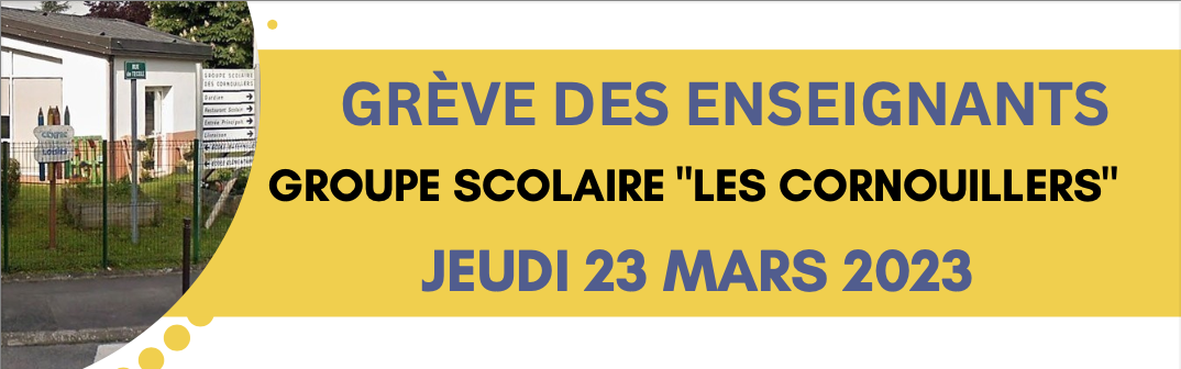 Grève du jeudi 23 mars 2023